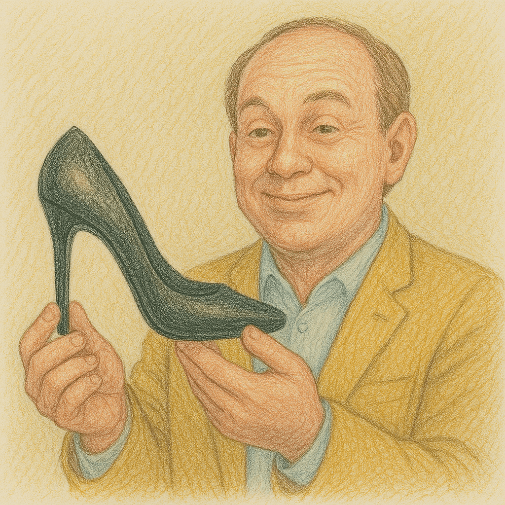 運気の良いヒールを勧める喫茶店オーナー