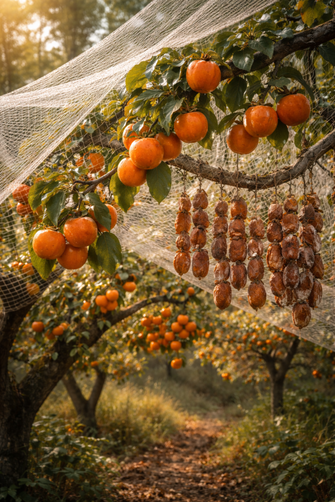 夢占い柿の木と実