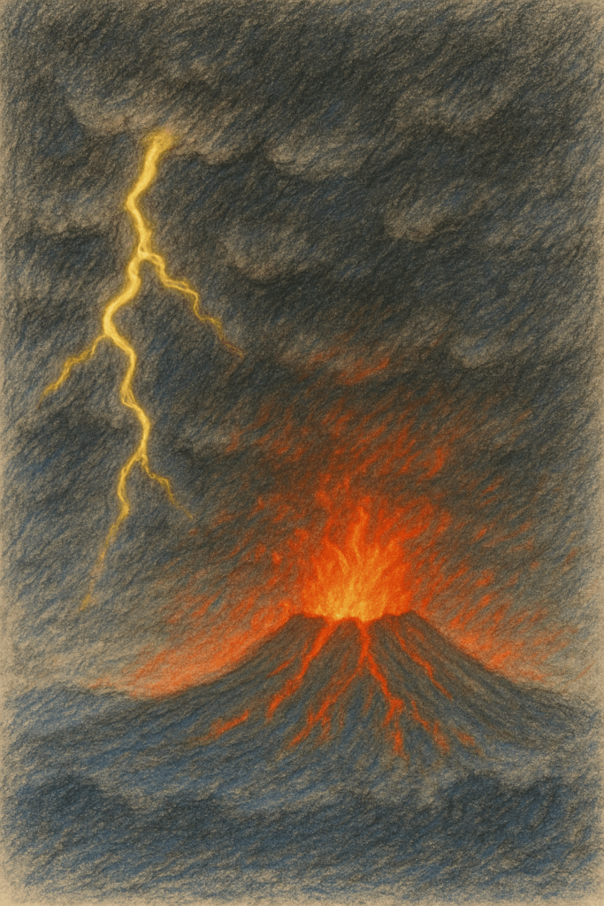 マグマと稲妻の夢について
