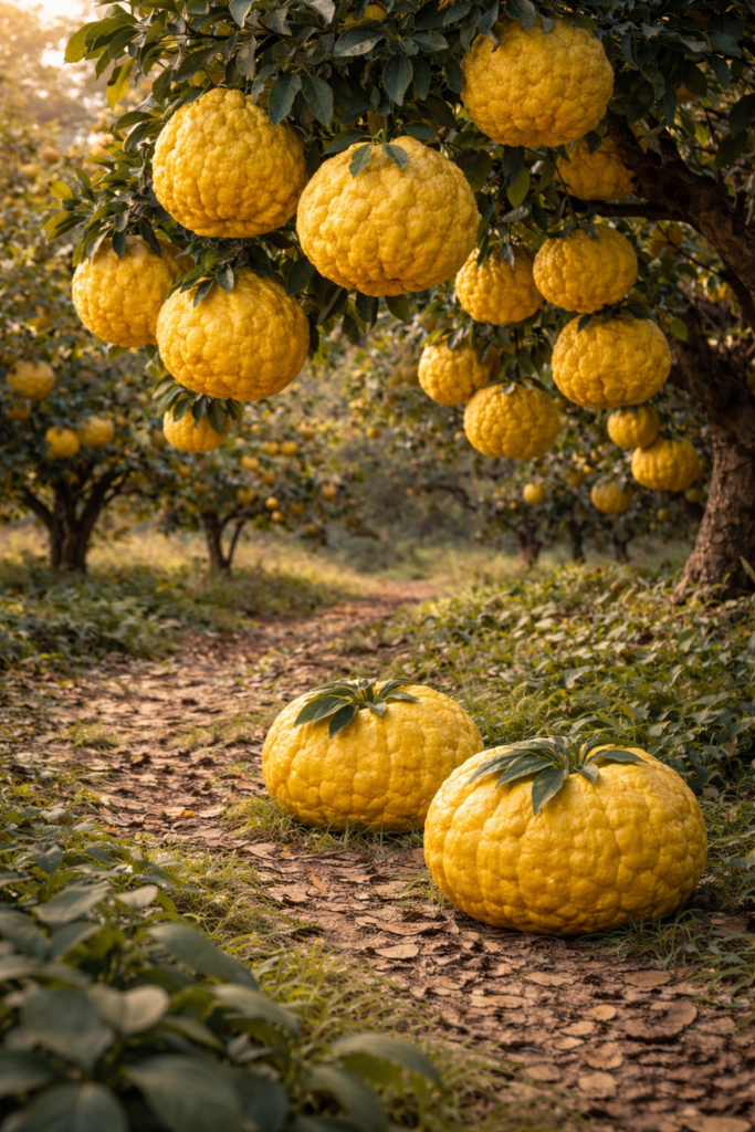 夢占い獅子柚子の木