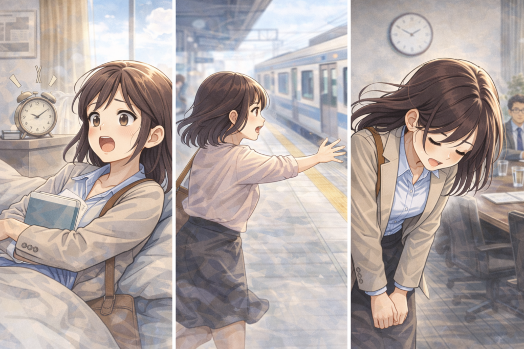 何回も遅刻する夢